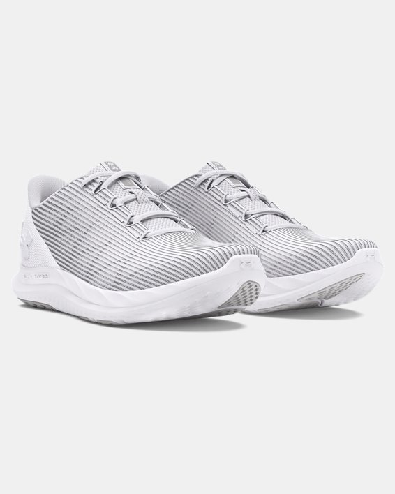 Women's UA Speed Swift Running Shoes in White image number 3